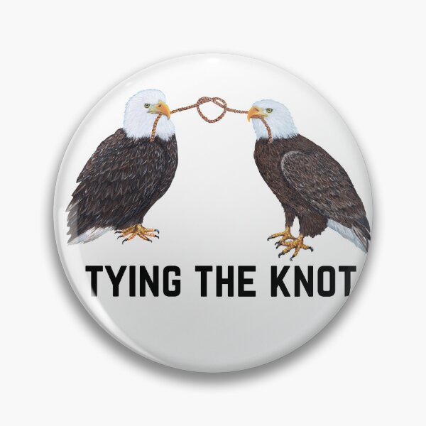 Item preview, Tying the knot, Eagle couple designed and sold by Roy & Tiffany.