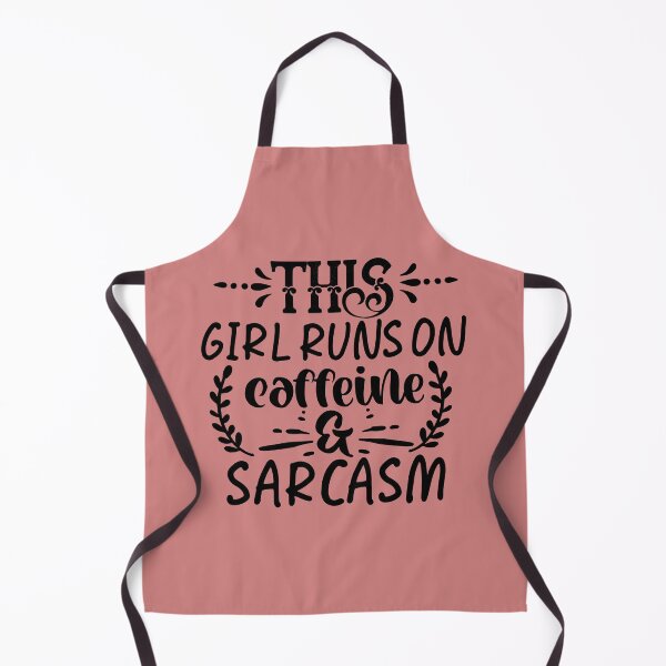 Item preview, this girl runs on caffeine & sarcasm designed and sold by angelescar.