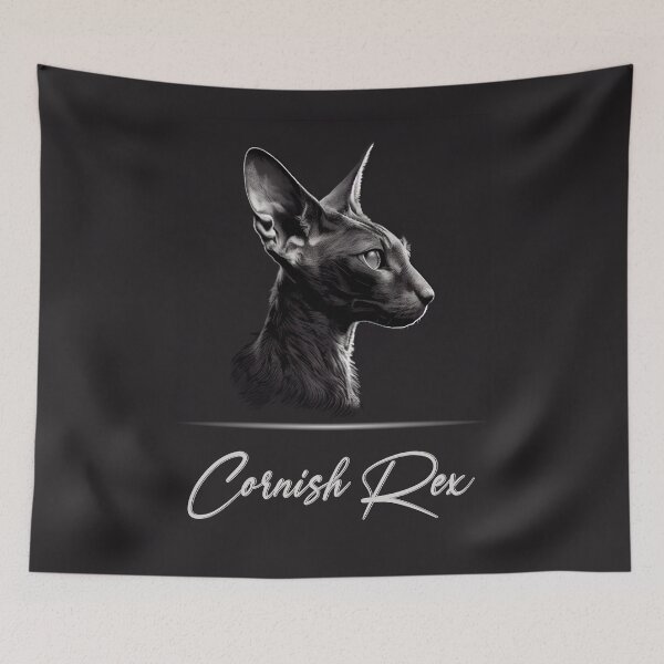 Item preview, Elegant Cornish Rex designed and sold by Best-Breeds.