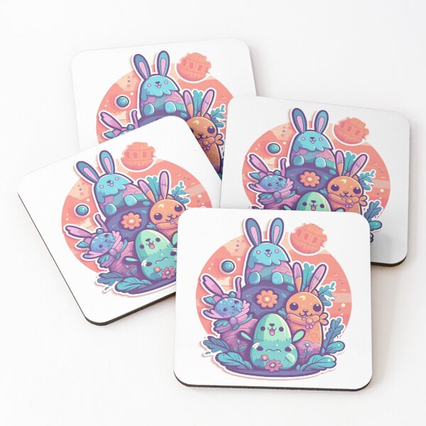 Item preview, Adorable Spooky Easter Sticker Series 1 designed and sold by Fluff By Design.