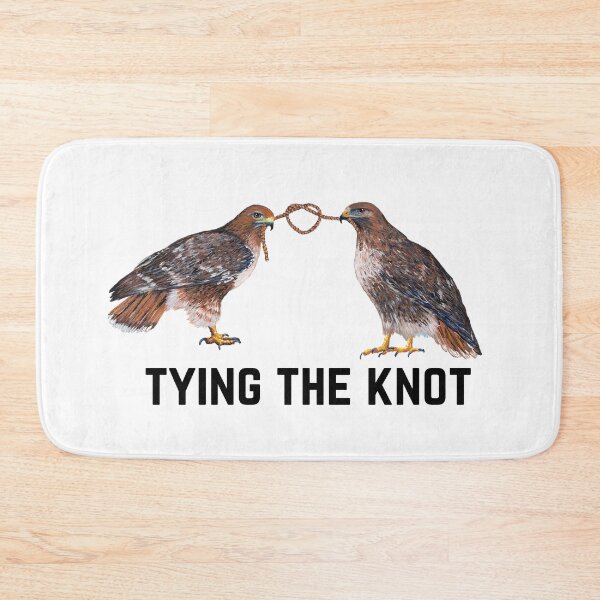 Item preview, Tying the knot, Hawk couple designed and sold by Roy & Tiffany.