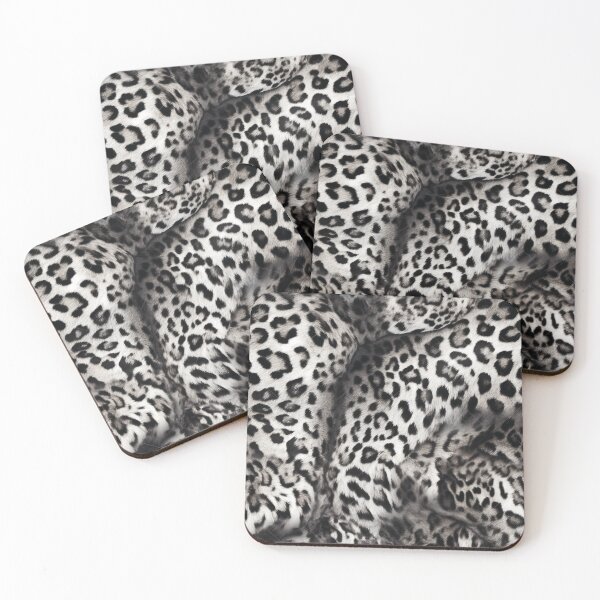 Item preview, Snow Leopard Pattern 3 designed and sold by wildlifezen.
