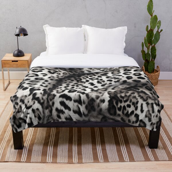 Item preview, Snow Leopard Pattern 3 designed and sold by wildlifezen.