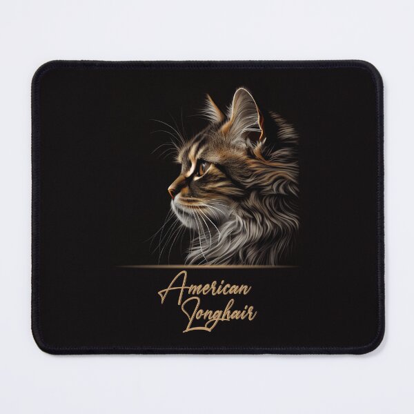 Item preview, American Longhair Portrait designed and sold by Best-Breeds.