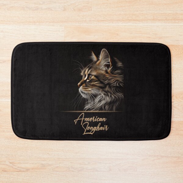 Item preview, American Longhair Portrait designed and sold by Best-Breeds.