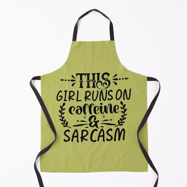 Item preview, this girl runs on caffeine & sarcasm designed and sold by angelescar.