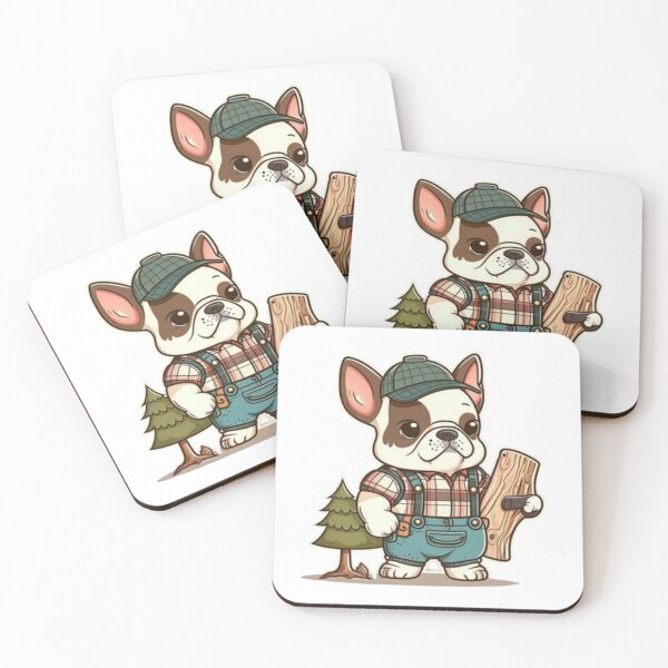Item preview, Frenchie the Lumberjack French Bulldog  designed and sold by PetsEnough.