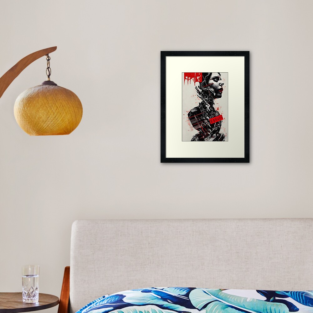 Item preview, Framed Art Print designed and sold by StudioDestruct.