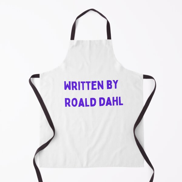 Item preview, Written by Roald Dahl kids funny slogan Tshirt/nostalgic kids book author / book worm sticker  designed and sold by LaundrySalt.
