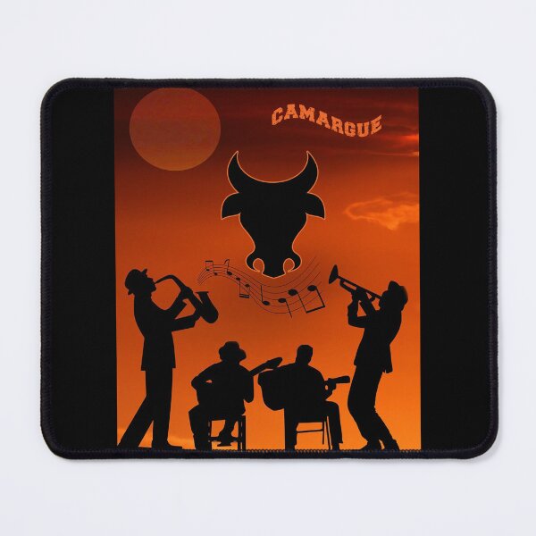Item preview, Camargue sunset and guitar designed and sold by Artbellachi.