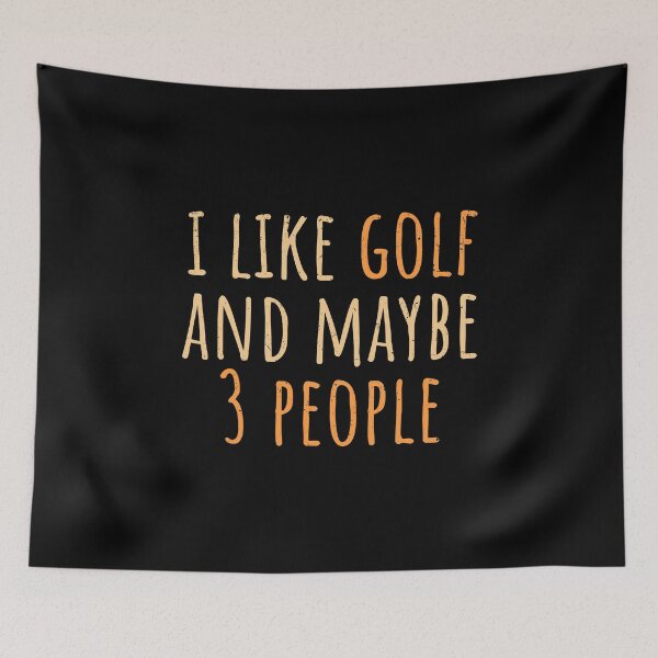 Item preview, funny golf quote golf quotes designed and sold by WangsArt.