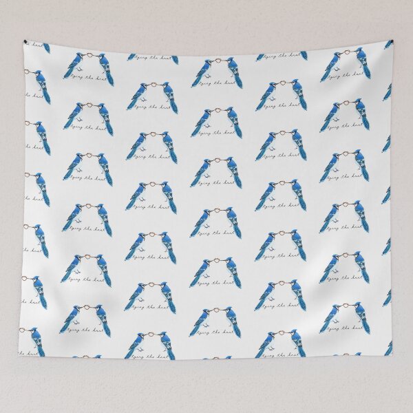 Item preview, Tying The Knot, Blue Jay Couple designed and sold by Roy & Tiffany.