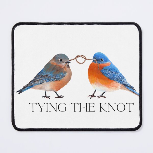 Item preview, Copy of Tying The Knot, Bluebird Couple designed and sold by Roy & Tiffany.