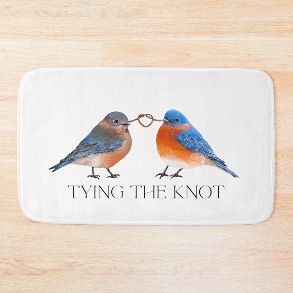 Item preview, Copy of Tying The Knot, Bluebird Couple designed and sold by Roy & Tiffany.