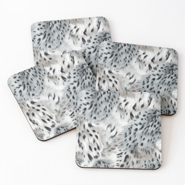 Item preview, Snow Leopard Pattern 4 designed and sold by wildlifezen.