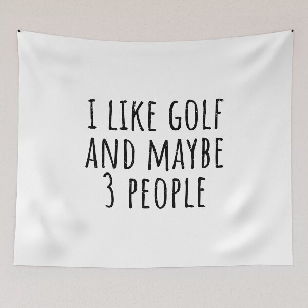 Item preview, funny golf quote golf quotes designed and sold by WangsArt.