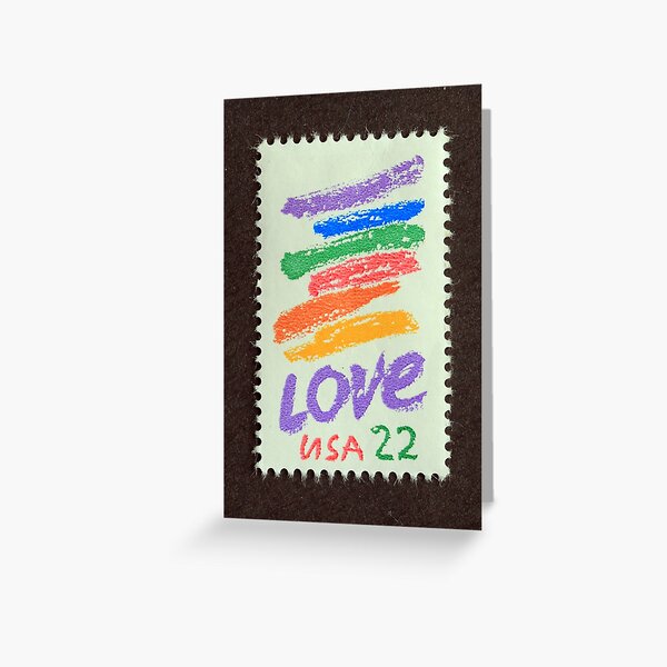 Postage Stamp Greeting Cards for Sale Redbubble