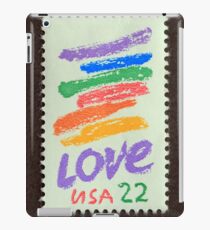 1985 22¢ Love Crayon Postage Stamp iPad Case/Skin