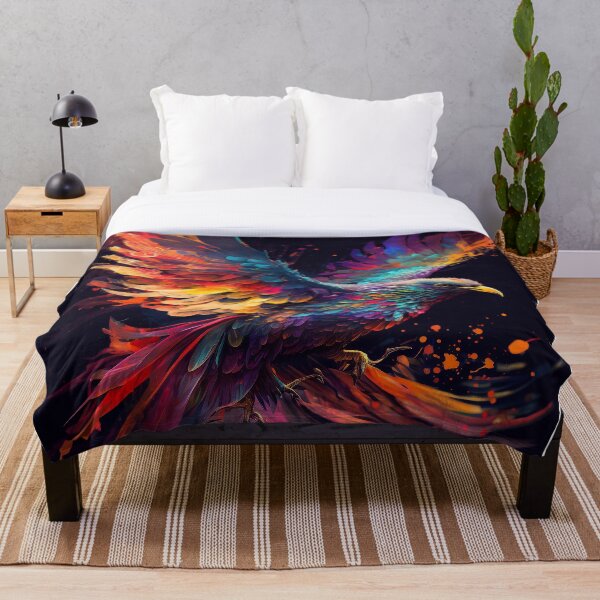 Aperçu de l'œuvre Phénix vibrant créée et vendue par Ecollections.