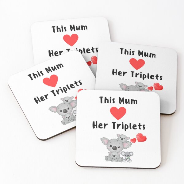Item preview, This mom loves her triplets cute koala family Australia lover triplet mum designed and sold by Artstastic.