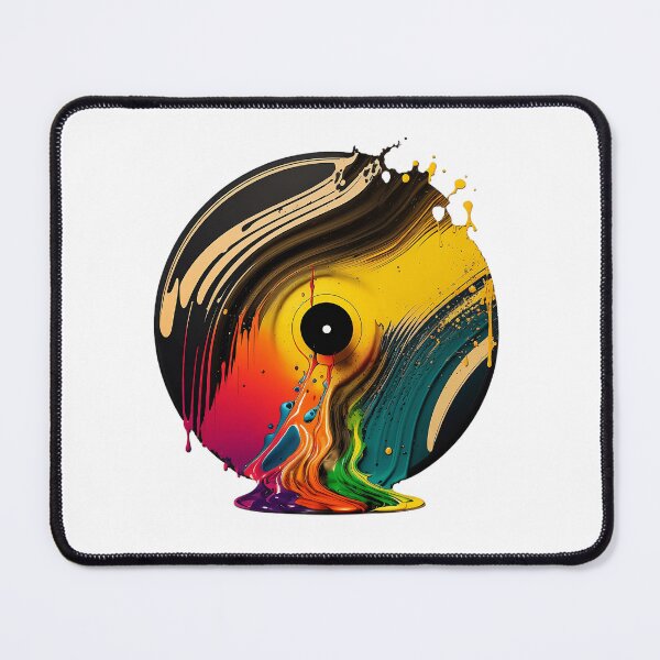Item preview, Coolest Retro Vinyl Melted Record Music Splash Art designed and sold by Cheeeeky.