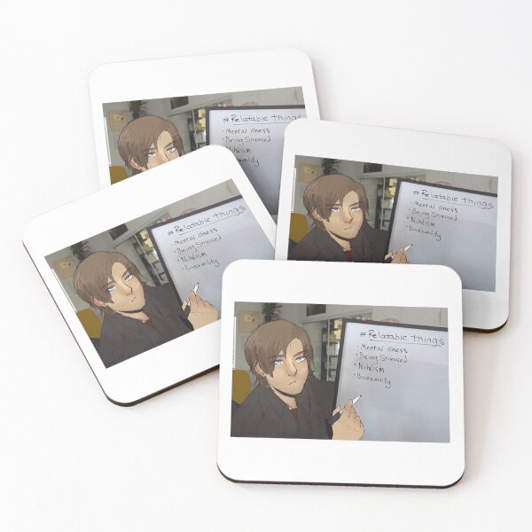 Item preview, Leon S Kennedy being relatable designed and sold by mewpercat.