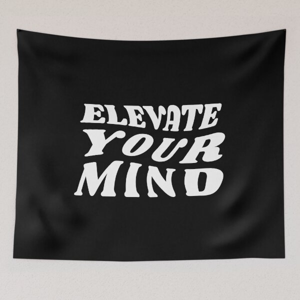 Item preview, Elevate Your Mind Word Design designed and sold by atelierallaire.