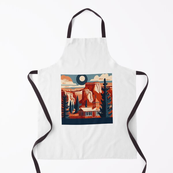 Item preview, Bryce Canyon National Park Scandinavian Folk Art Style designed and sold by PikoApparel.