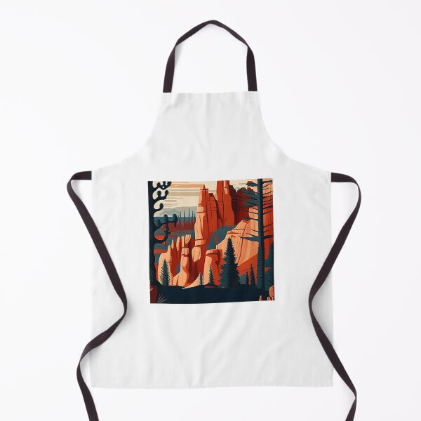 Item preview, Bryce Canyon National Park Scandinavian Folk Art Style designed and sold by PikoApparel.