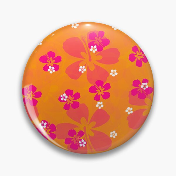 Item preview, Pink Hibiscus in Orange designed and sold by SillyGyaru.