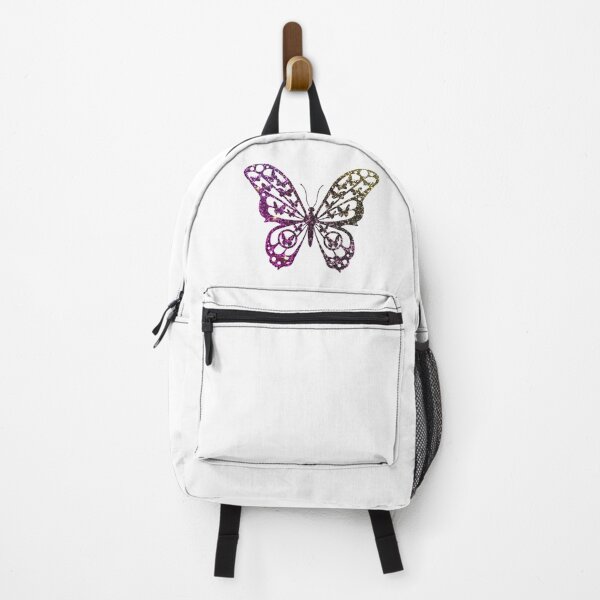 Item preview, Glitter floral pattern butterfly  designed and sold by Souushop.