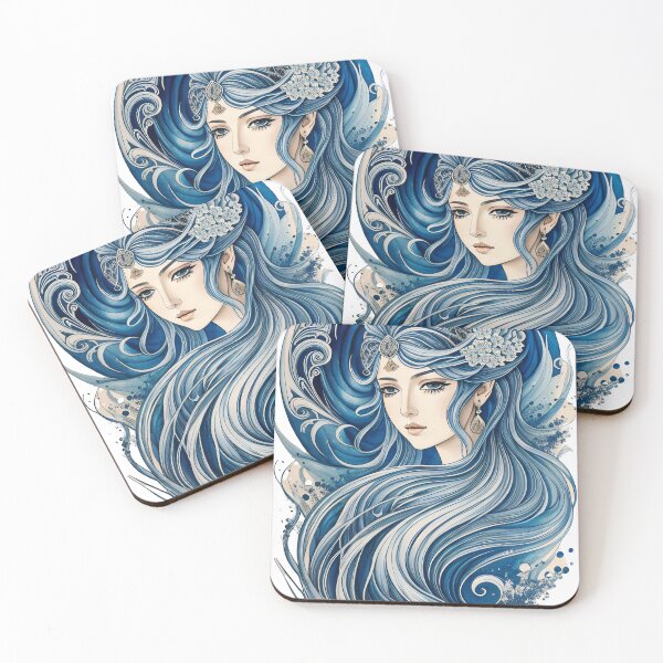Item preview, Blue Lady designed and sold by LokitsarsPrints.