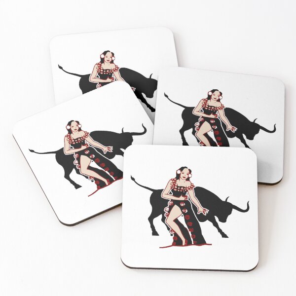 Item preview, Camargue bull and dancer designed and sold by Astralia.