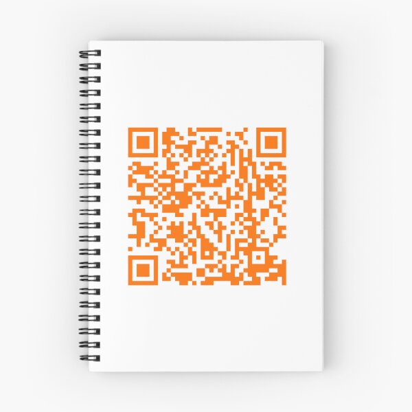 Item preview, Mystery QR Code (Orange) designed and sold by PeachMillk.