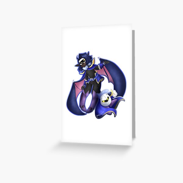 Meta Knight Kirbys Adventure Greeting Card by Amin Sholeh