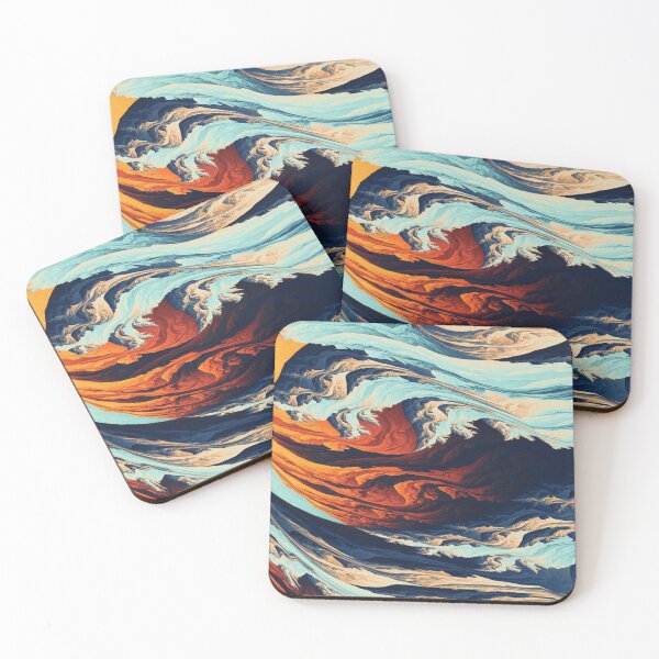 Item preview, Storm: The Sea Raging in Oil designed and sold by DreamPrint Collective.