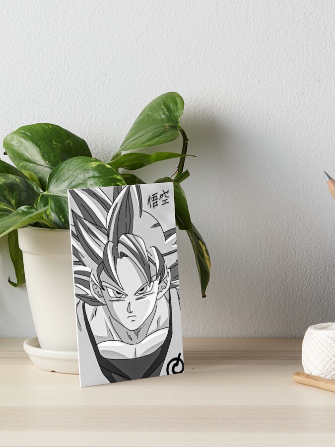 Mui Goku Black and White Manga Panel Artwork (2) | Poster