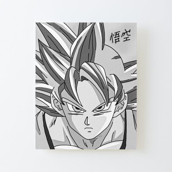 Dragon Ball Super Shonen Anime Kakarot Manga Panel Art B&W Art