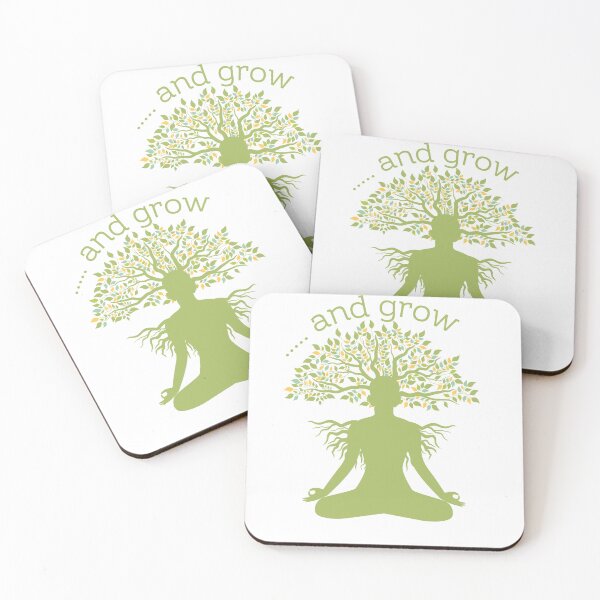 Item preview, ....and Grow through Meditation  designed and sold by RhondaLily.