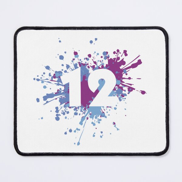 Item preview, Number 12th  Color Splash designed and sold by onicon.