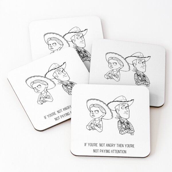Item preview, Protest / If your not angry your not paying attention designed and sold by LaundrySalt.