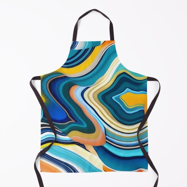 Item preview, Abstract Agate Pattern in Vivid Color designed and sold by calibrit.