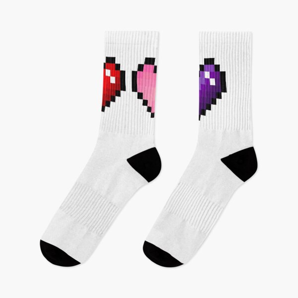 Item preview, Tri color pixel hearts designed and sold by Kawaii-Crafts.