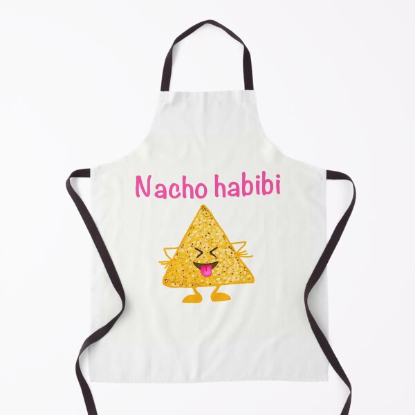 Item preview, Silly Nacho habibi pink on white designed and sold by QuirkyCraftz.