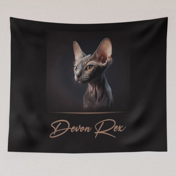 Item preview, Elegant Devon Rex designed and sold by Best-Breeds.