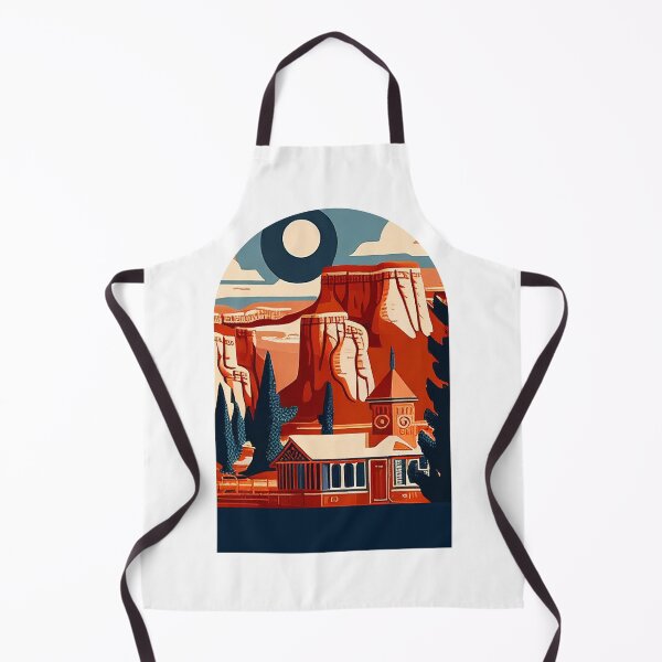Item preview, Bryce Canyon National Park Scandinavian Folk Art Style Arch designed and sold by PikoApparel.