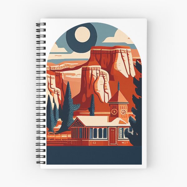 Item preview, Bryce Canyon National Park Scandinavian Folk Art Style Arch designed and sold by PikoApparel.