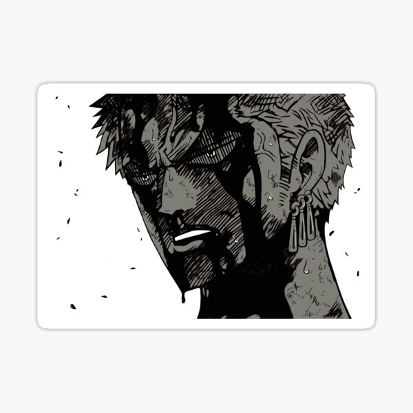 Zoro Nothing Happened Stickers for Sale