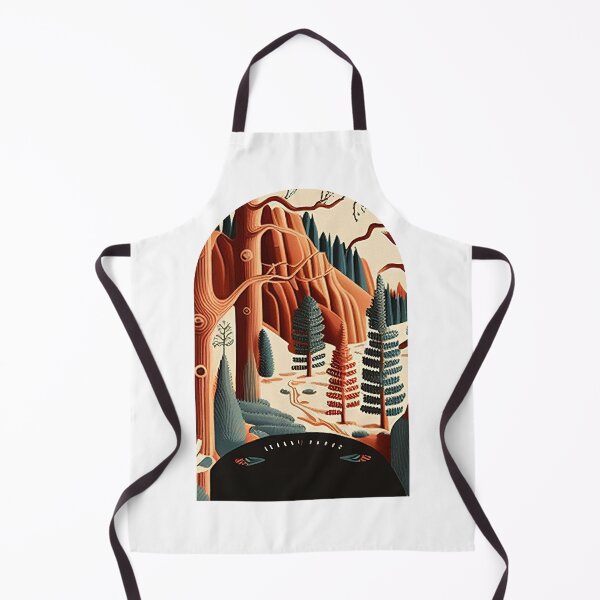 Item preview, Bryce Canyon National Park Scandinavian Folk Art Style Arch designed and sold by PikoApparel.