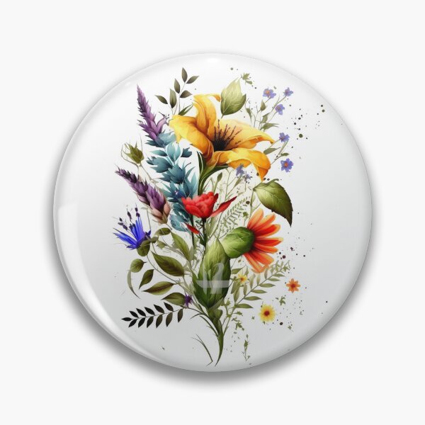 Item preview, Wild Flower art, Wild Flowers lovers designed and sold by deniro1.